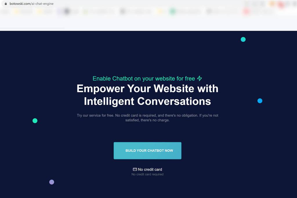 Build Your Chatbot on Botowski's Website