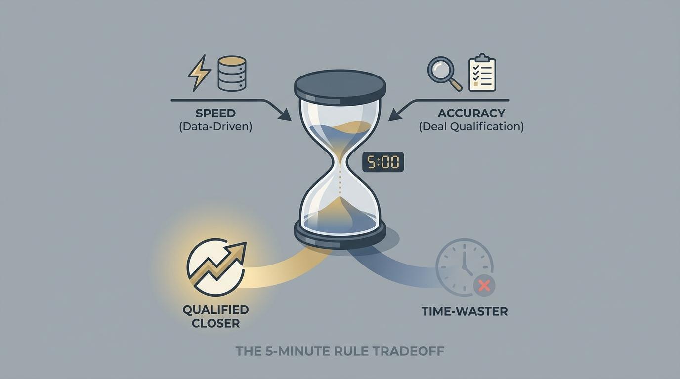 Sales qualification timing and deal closing framework